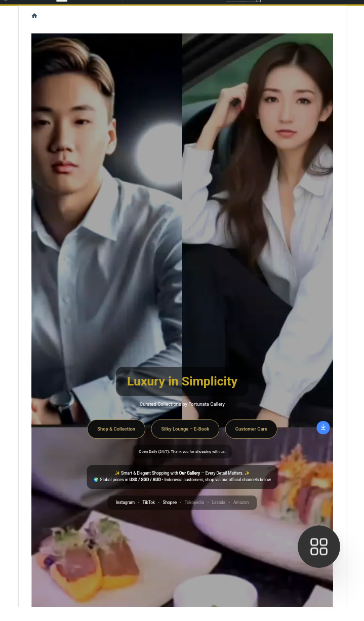 Full Banner Package (Visual Branding: Banner + CTA + Visitor Stats + Animation)