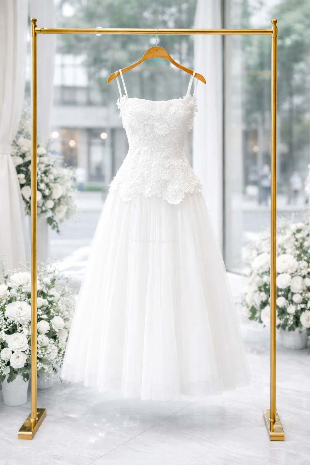 ✨ WHITE LACE GOWN — ELEGANT FOR EVERY MOMENT